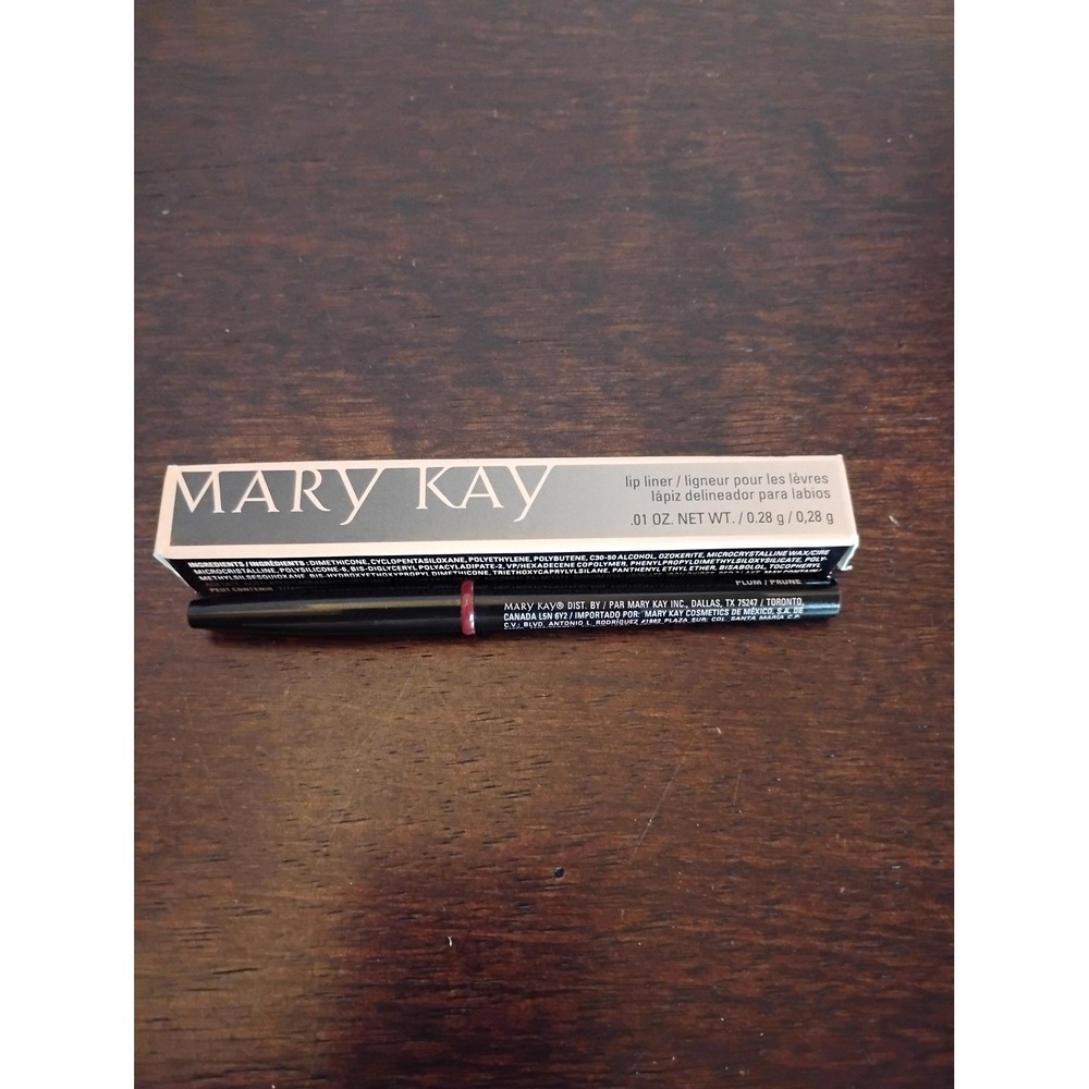 Mary Kay Lip Liner‎ Plum Prune Retractable Pencil Built In Sharpener 0.01 oz NEW